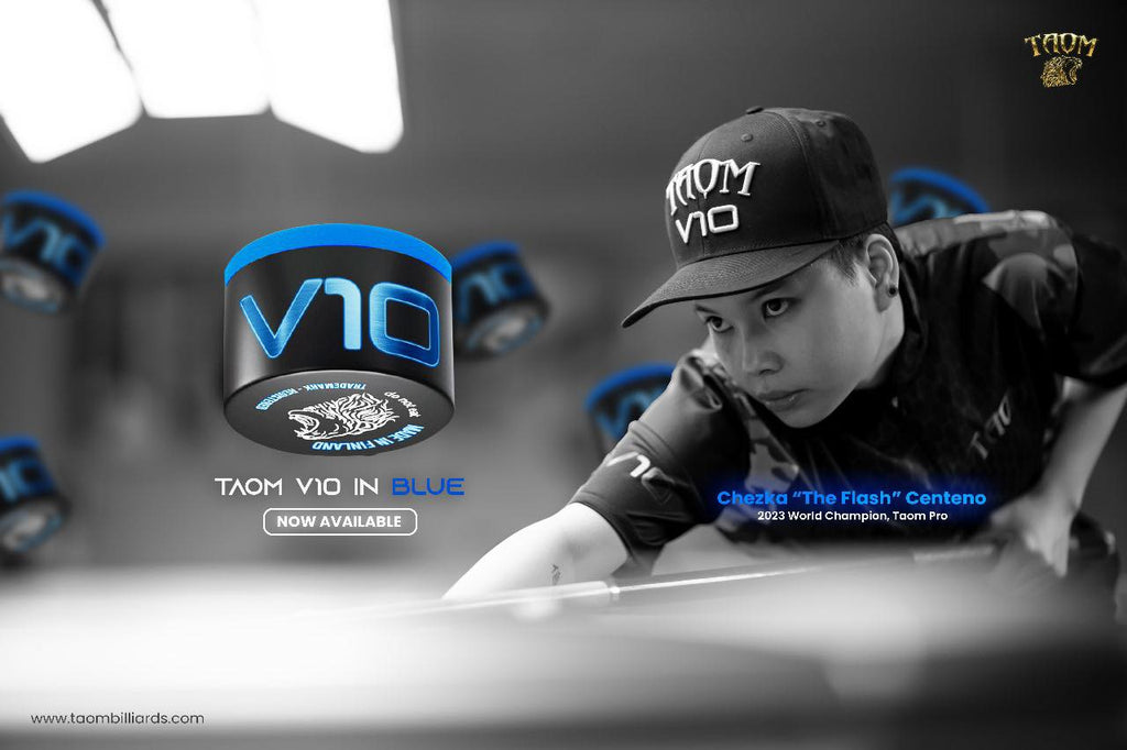 Taom V10 Chalk – Blue | CueRac